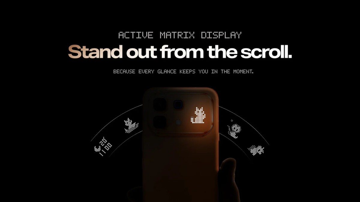 Infinix Note 60 Pro ön yüz tasarımı