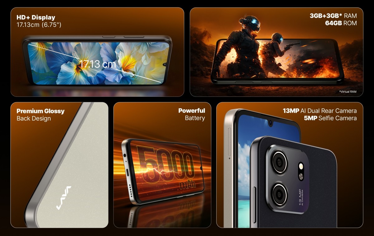 Lava Bold N2 Lite kamera