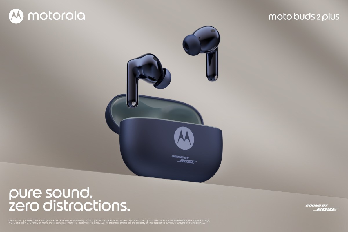 Moto Buds 2 Plus tasarımı