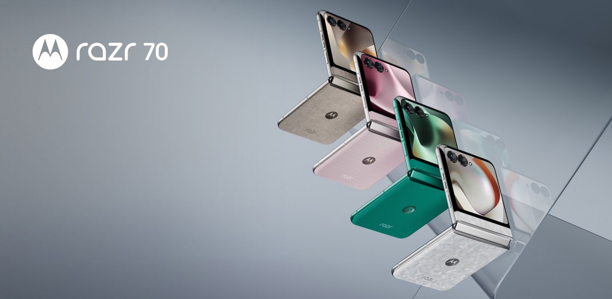 Motorola Razr 70 tasarımı