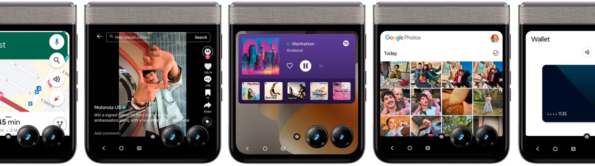 Motorola Razr 70 kapak ekranı