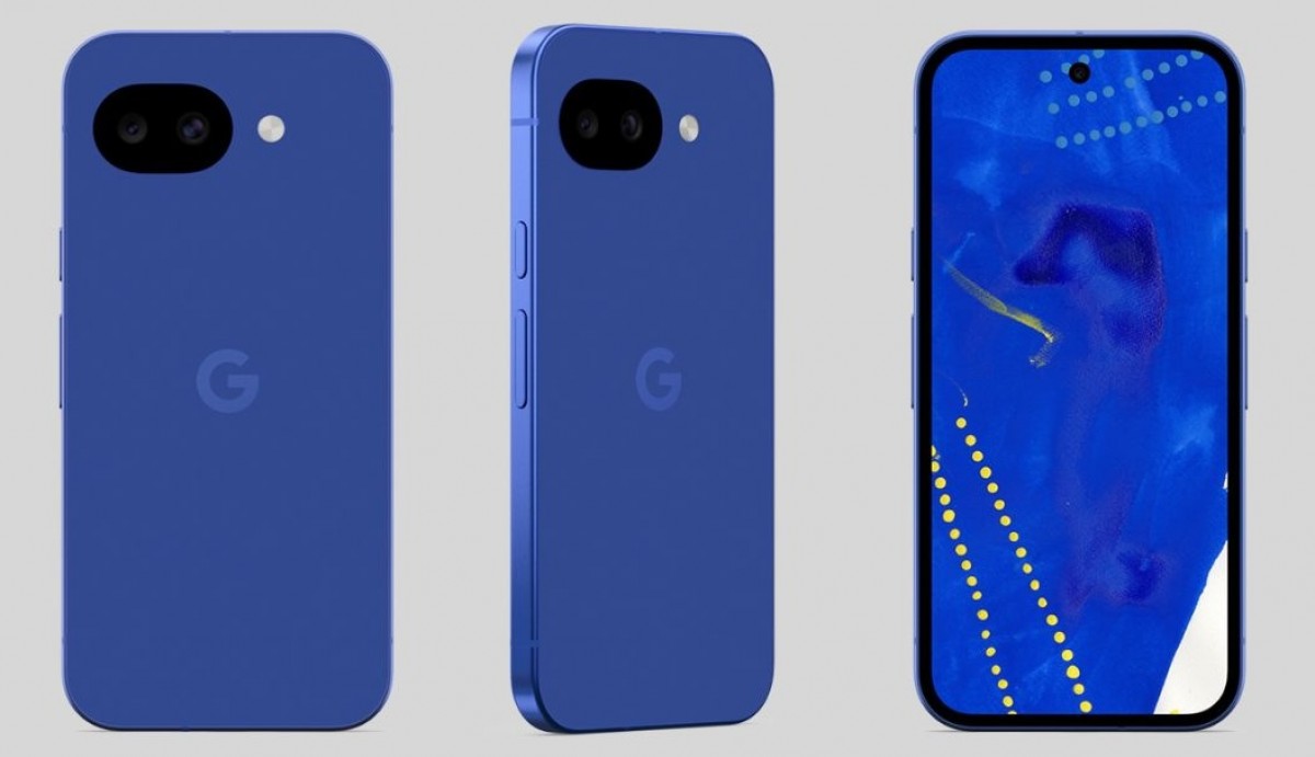 Google Pixel 10a Isai Blue özel kutu
