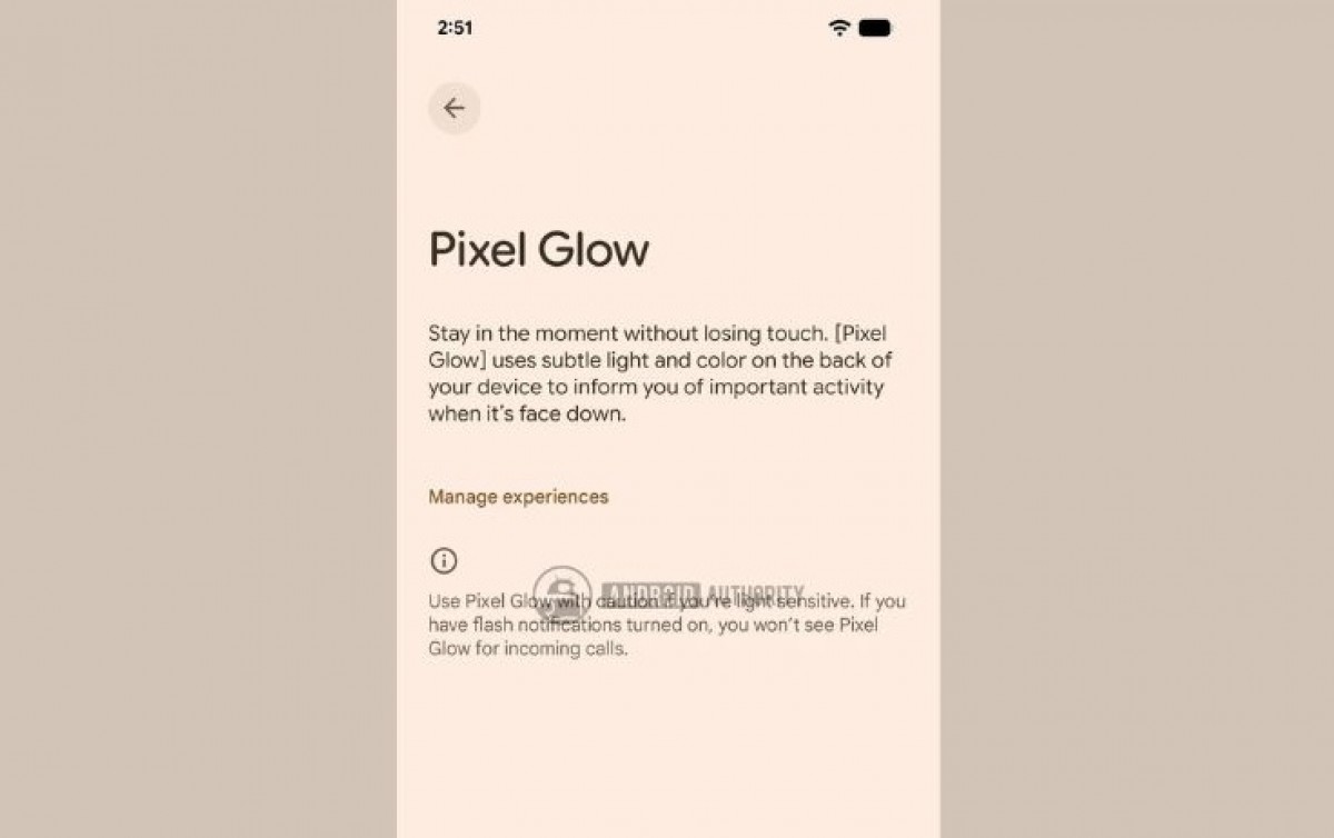 Pixel Glow bildirim ışıkları