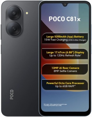 Poco C81x renk seçenekleri