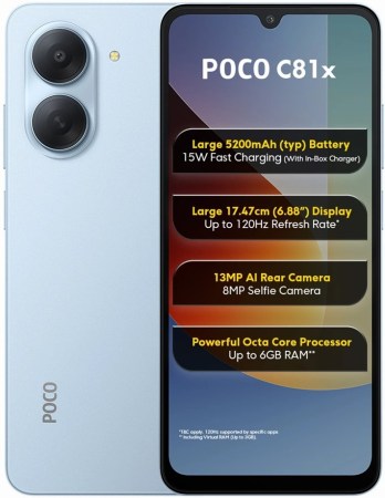 Poco C81x tasarımı