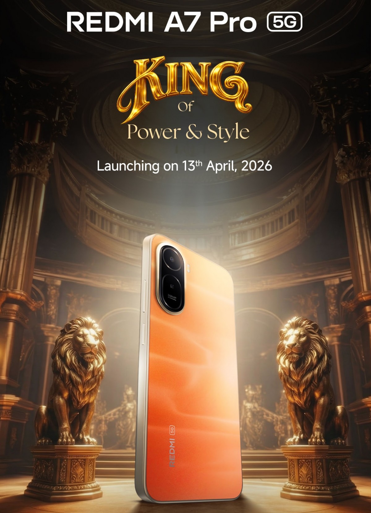 Redmi A7 Pro 5G arka kamera tasarımı