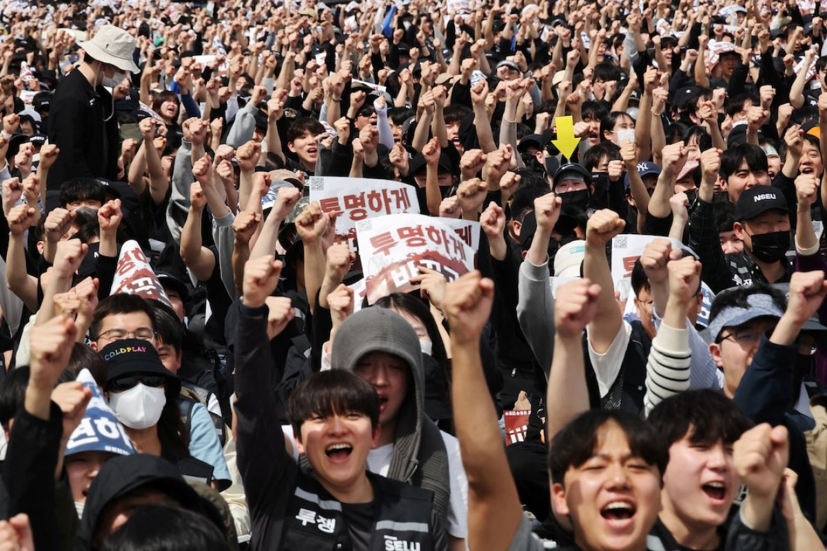 Samsung işçi protestosu