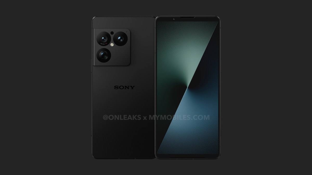 Sony Xperia 1 VIII ön tasarım