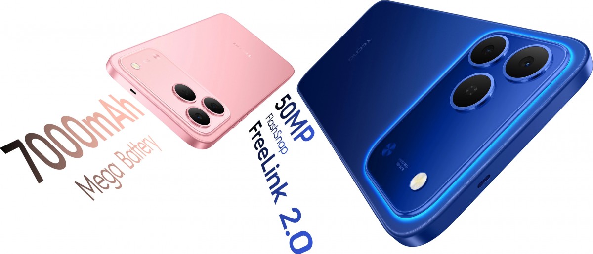 Tecno Spark 50 4G arka kamera tasarımı