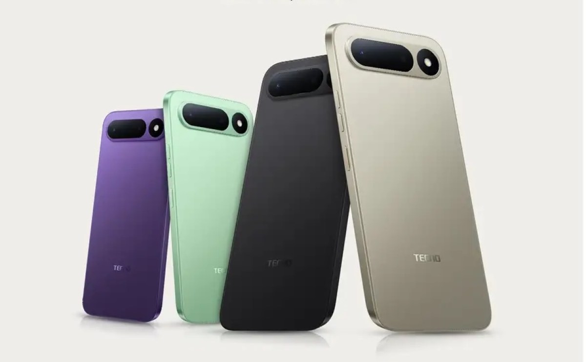 Tecno Spark 50 Pro tasarımı