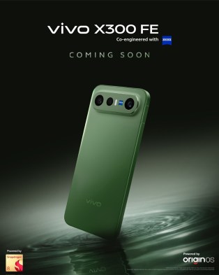 Vivo X300 FE yeşil model arka tasarım