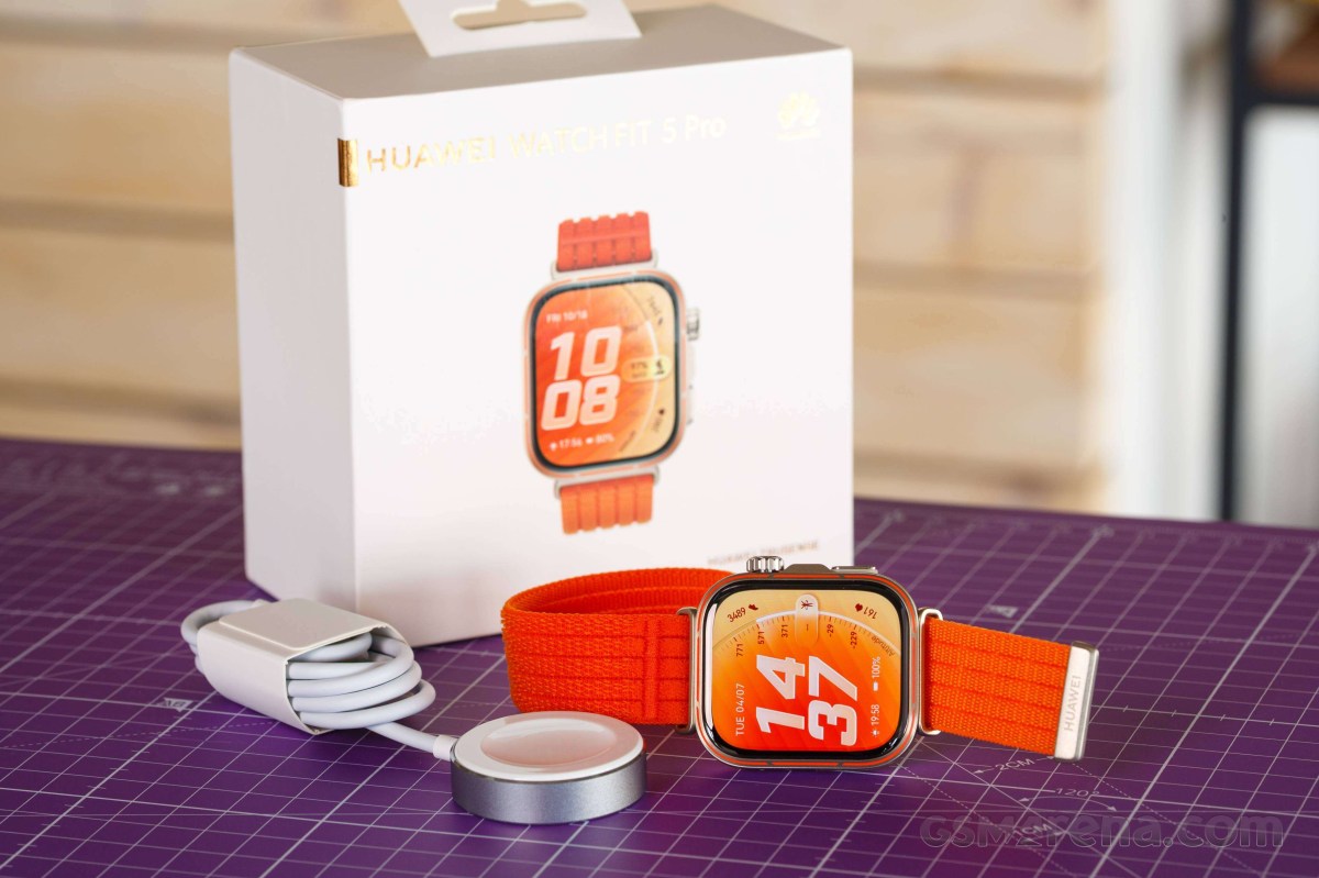 Huawei Watch Fit 5 Pro tasarım
