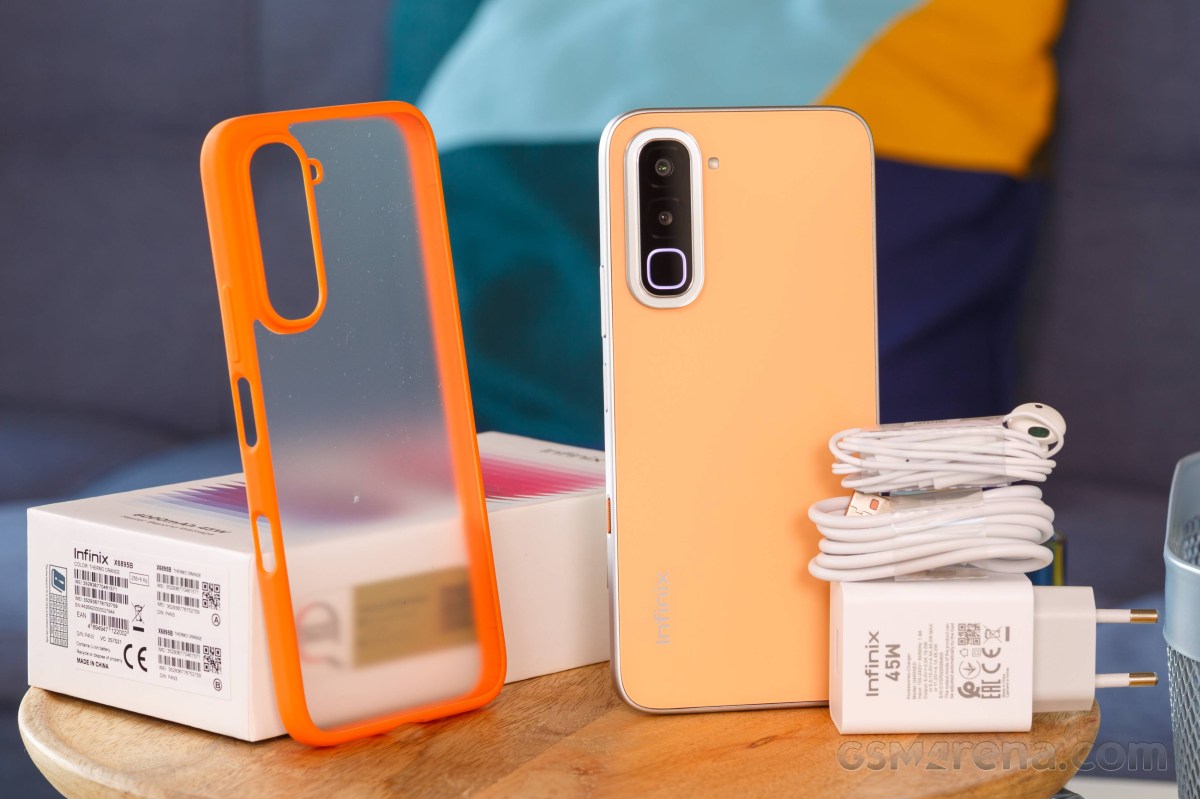 Infinix Hot 70 Thermo Orange renk