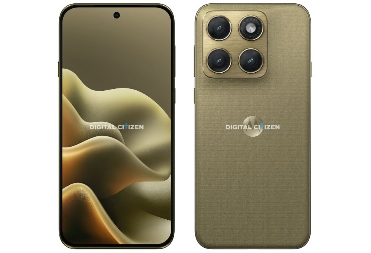 Motorola Edge (2026) seen with a flat display, triple rear cameras