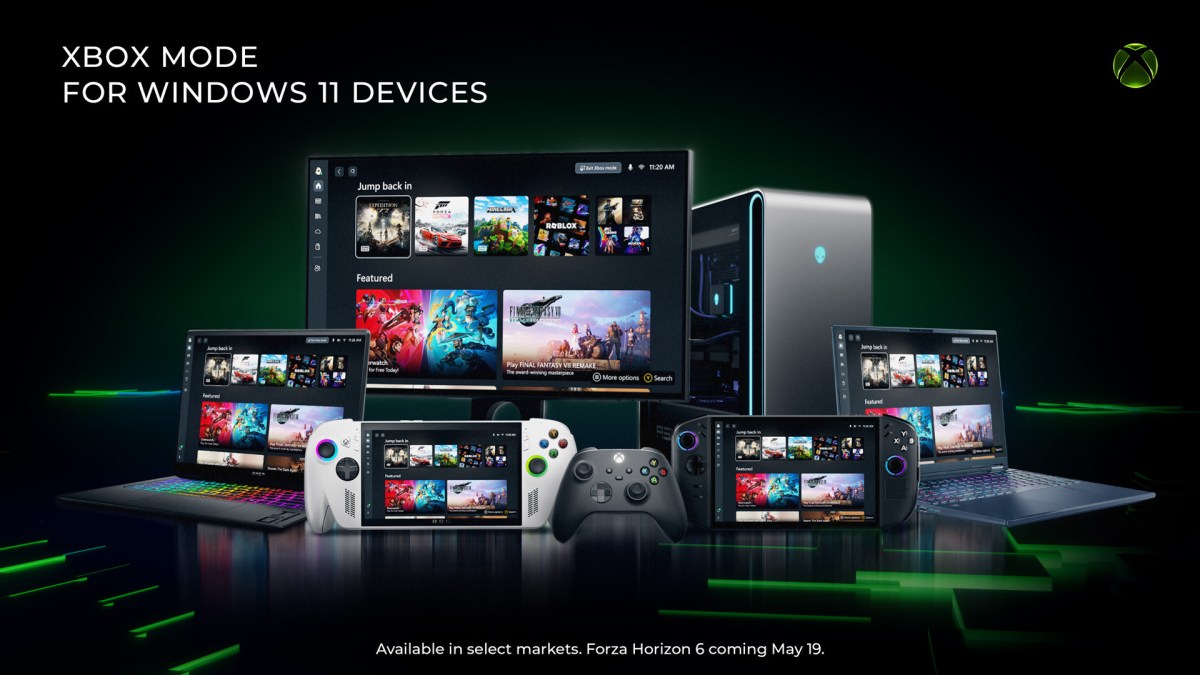 Windows 11 Xbox Modu arayüzü