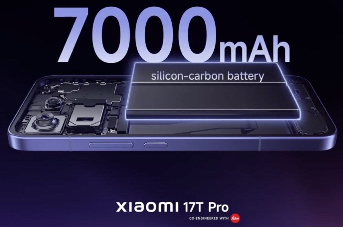 Xiaomi 17T Pro batarya kapasitesi