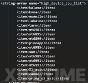 Xring O3 Çipset Detayları