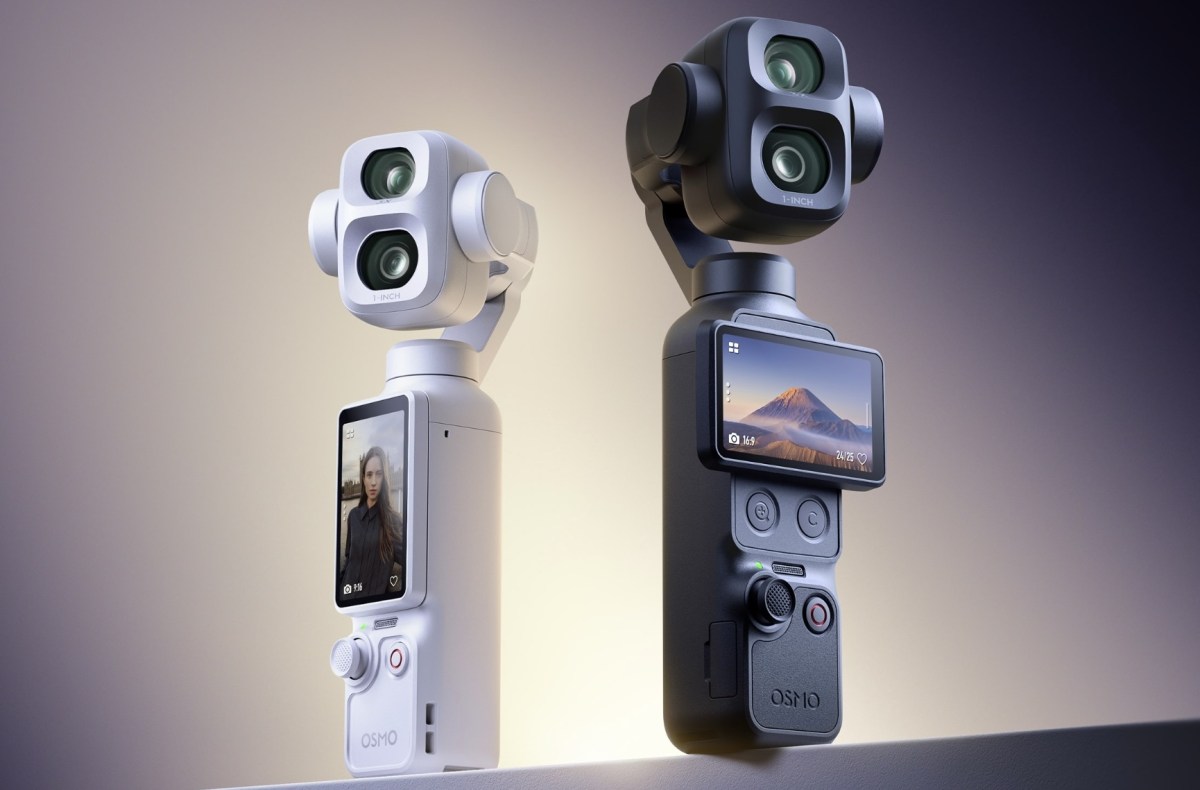 DJI Osmo Pocket 4P tasarımı