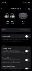 EarFun Audio uygulaması