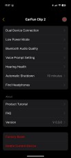 EarFun Audio uygulaması