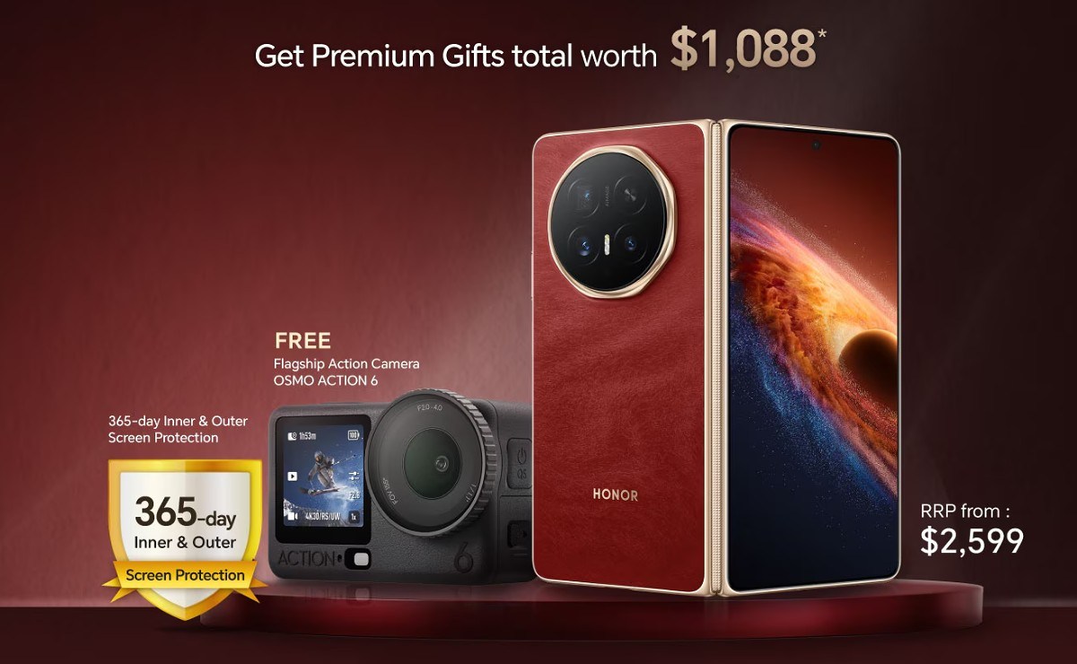 Honor Magic V6 Singapur lansmanı