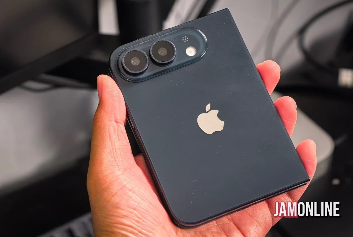 iPhone Ultra katlanabilir siyah dummy