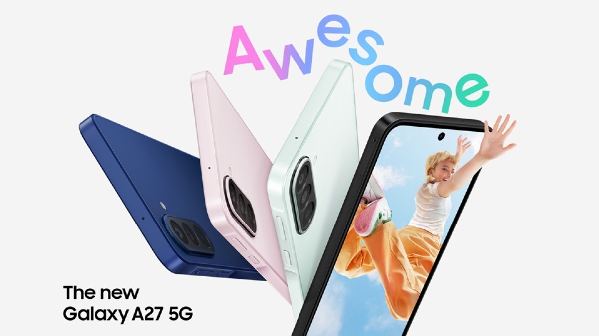 Samsung Galaxy A27 tasarımı