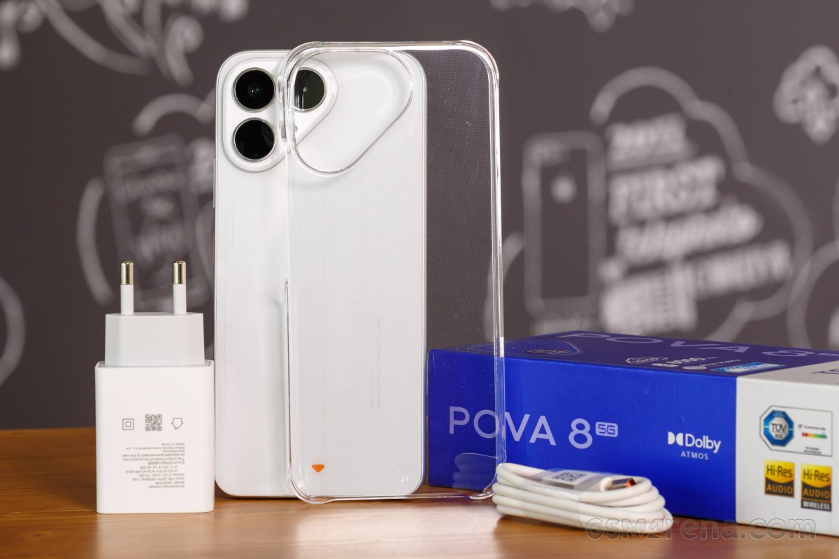 Tecno Pova 8 kutu içeriği