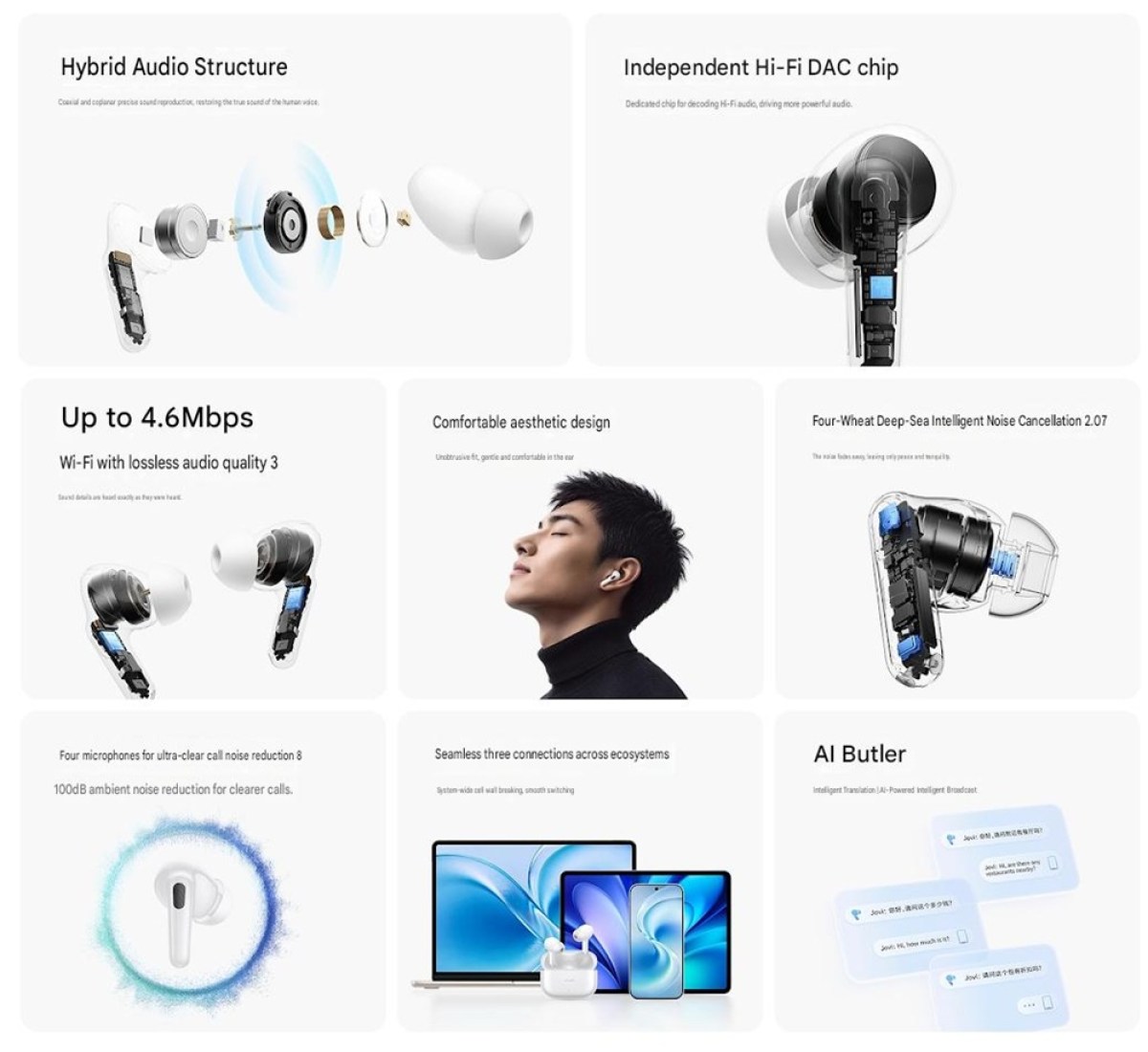 vivo TWS 5 Pro şarj özellikleri