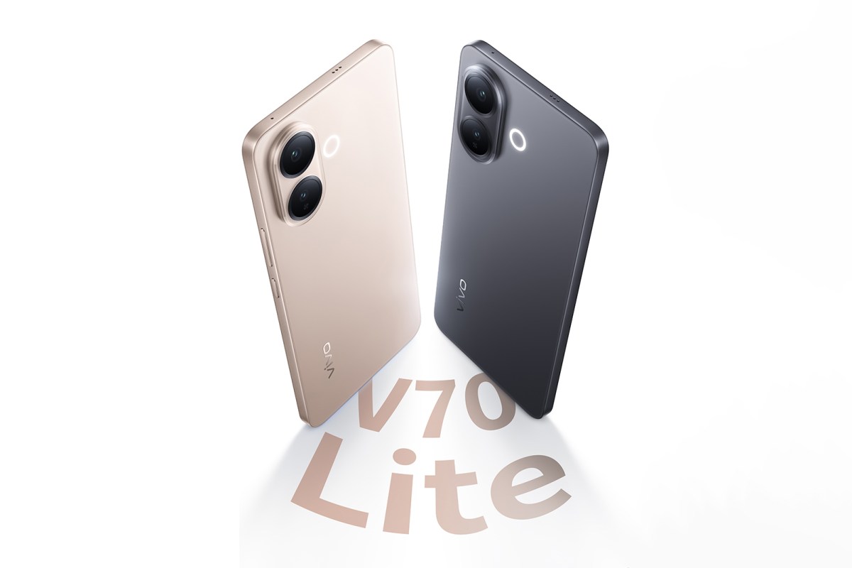 Vivo V70 Lite tasarımı