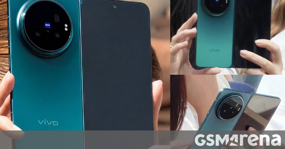 vivo X Fold6 will run on OriginOS 6 Fold, real-life images leak