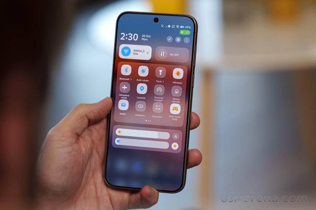 vivo X500 Pro Max ekran tasarımı