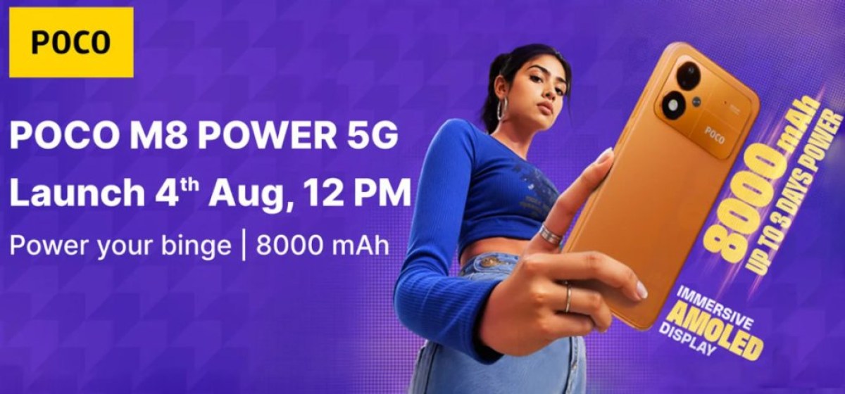 Poco M8 Power to debut next week with an 8,000mAh battery - GSMArena.com news