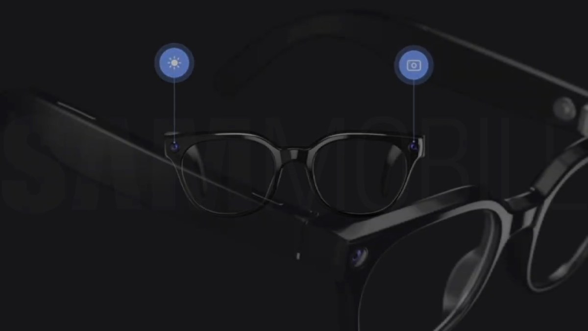 Samsung Galaxy Glasses tasarımı