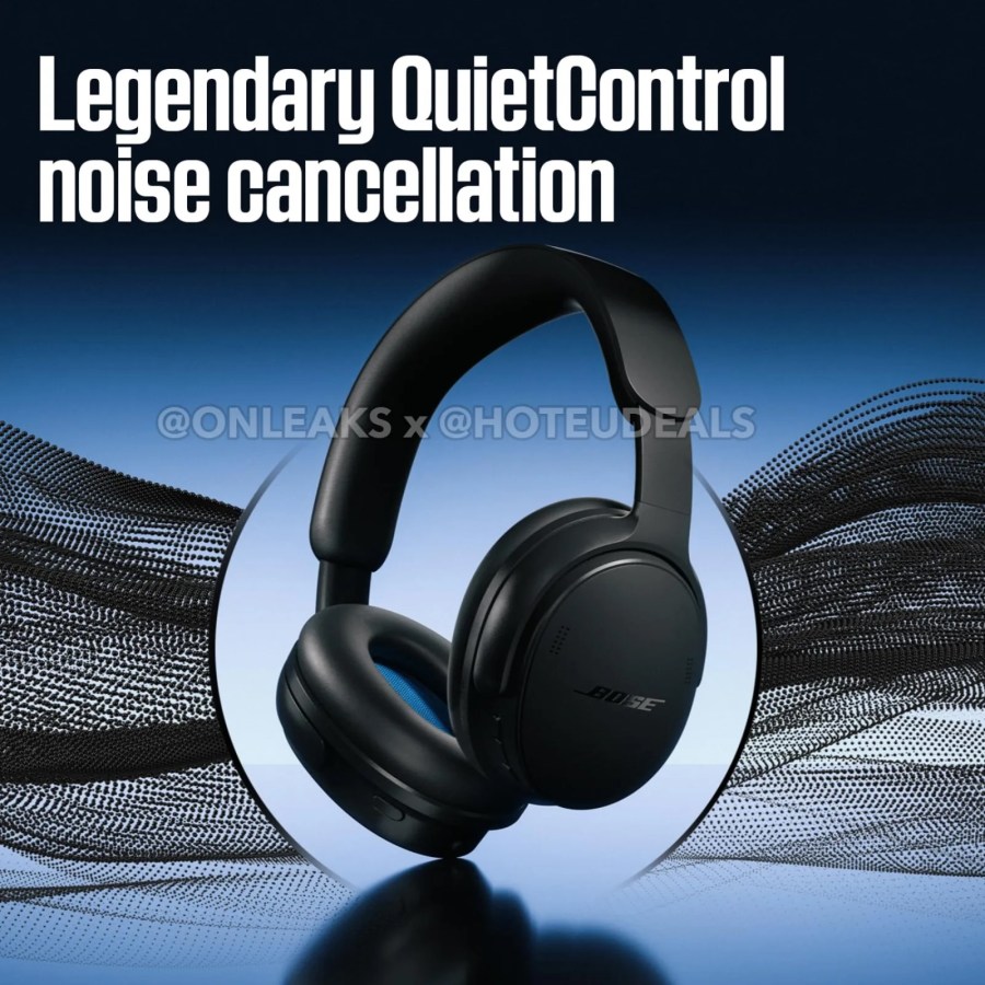 Leaked Bose QuietComfort (2nd Gen) renders reveal refreshed design