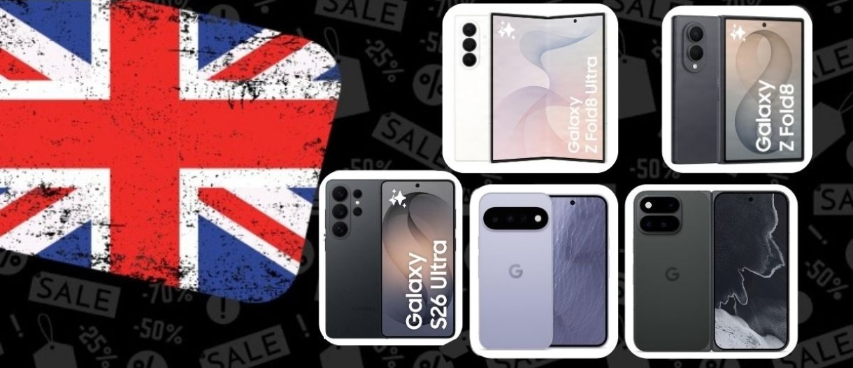 Pixel 11 series now available on Amazon UK with trade-in bonus and £100 Google credit; Samsung Galaxy Z Fold8 and S26 get price cuts