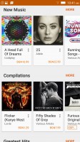 Familiar Google Play Music - Lenovo Vibe Shot review