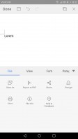 WPS office - Huawei Mate 9 review