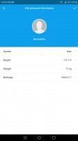 Health app - Huawei Mate 9 review