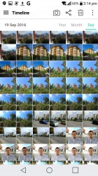 Timeline view - LG V20 review
