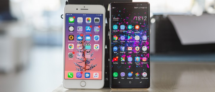 Apple iPhone 8 Plus vs. Samsung Galaxy Note8 full camera shootout