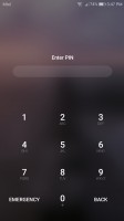 Functional lockscreen - Honor 8 Pro review