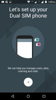 Dual SIM settings - Motorola Moto M review