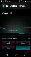 Dolby Atmos equalizer - Motorola Moto M review
