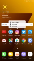 Homescreen - Samsung Galaxy C7 Pro review