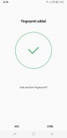 Fingerprint recognition - Samsung Galaxy S8 review