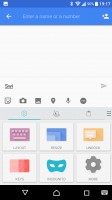 Swiftkey keyboard is the default text input method - Sony Xperia XA1 Ultra review