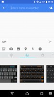Swiftkey keyboard is the default text input method - Sony Xperia XA1 Ultra review