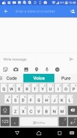 Swiftkey keyboard is the default text input method - Sony Xperia XA1 review