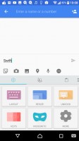 Swiftkey keyboard is the default text input method - Sony Xperia XA1 review